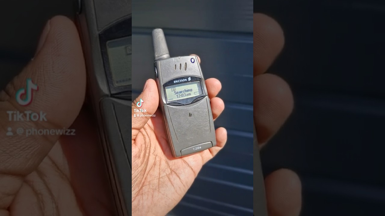 Ericsson T28s: 90s Tech Nostalgia 📱