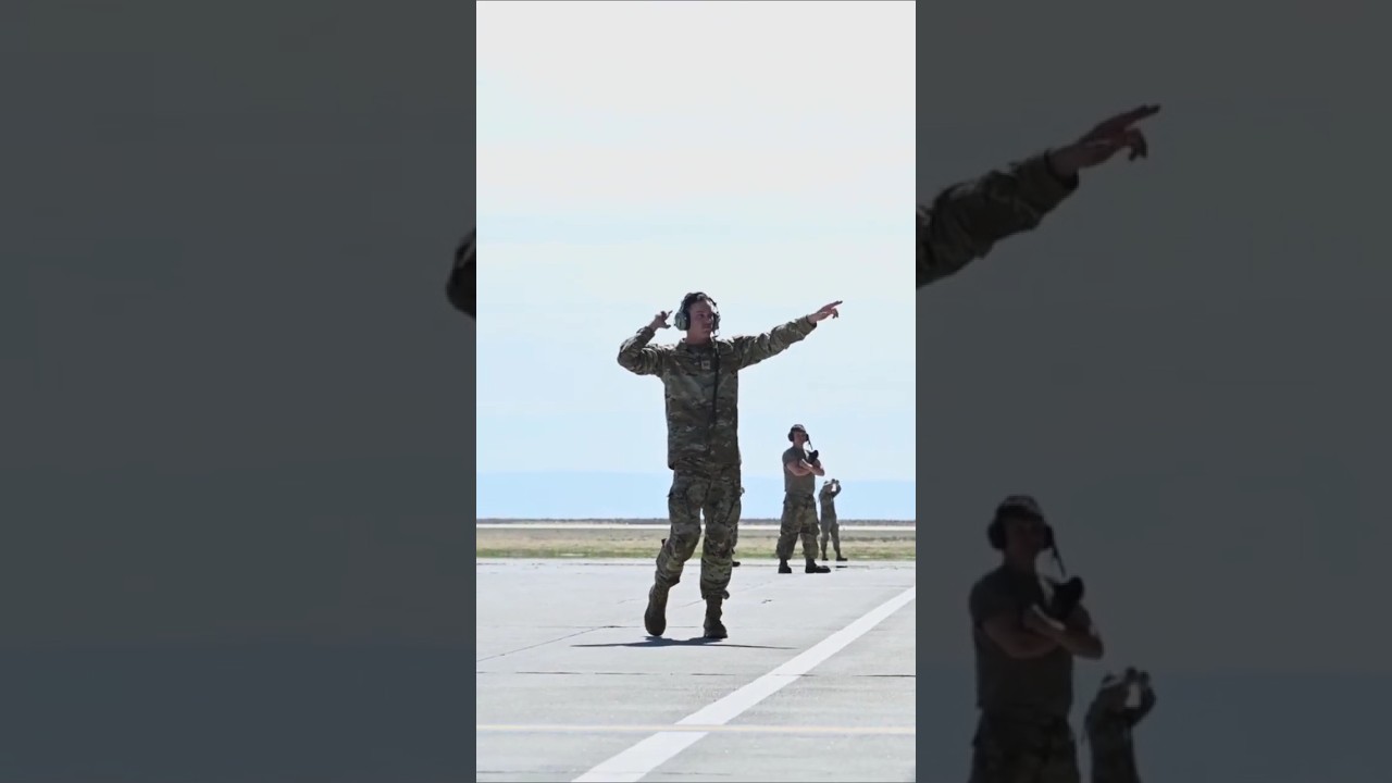 F-15EX Eagle II Takes Off at Mountain Home AFB