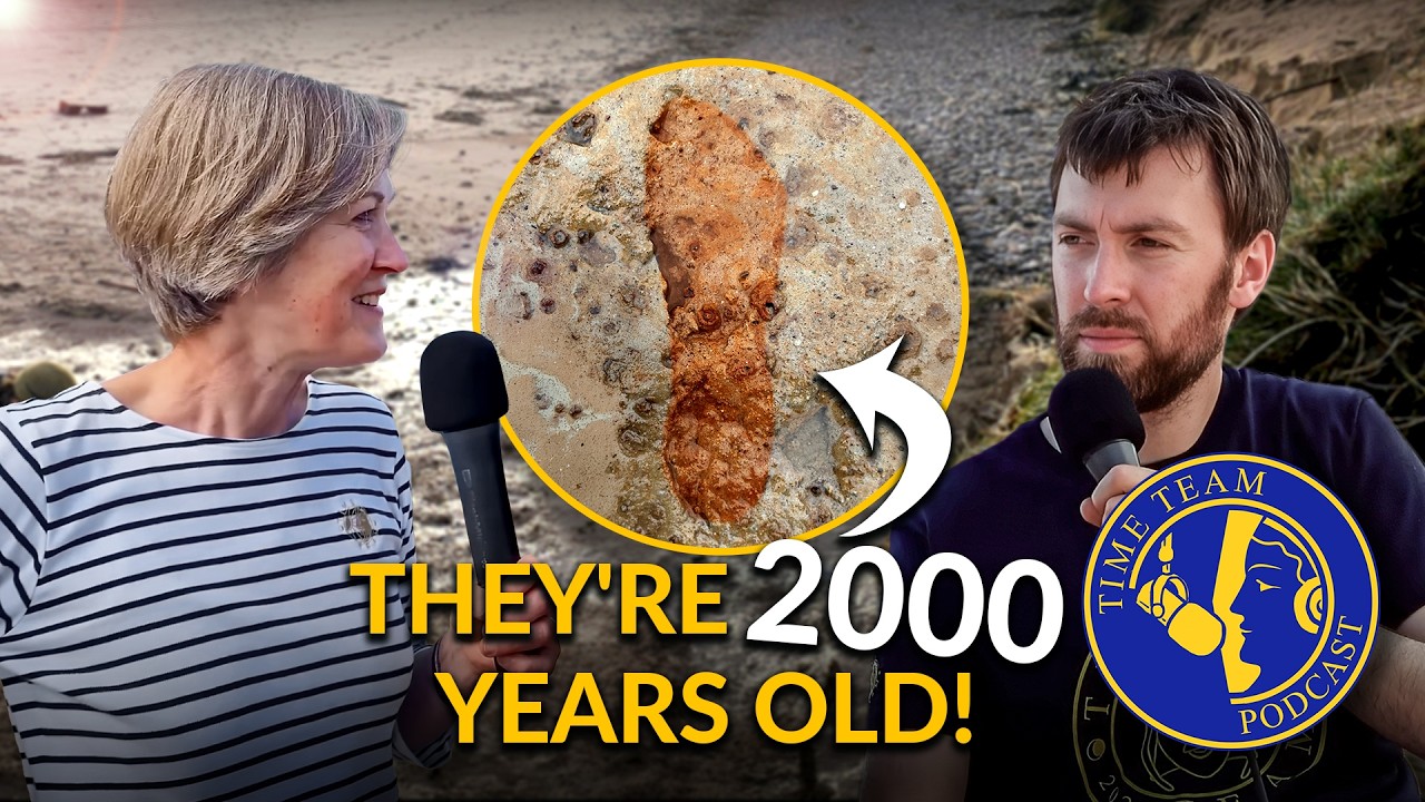 Ancient Beach Footprints Discovered 🏖️