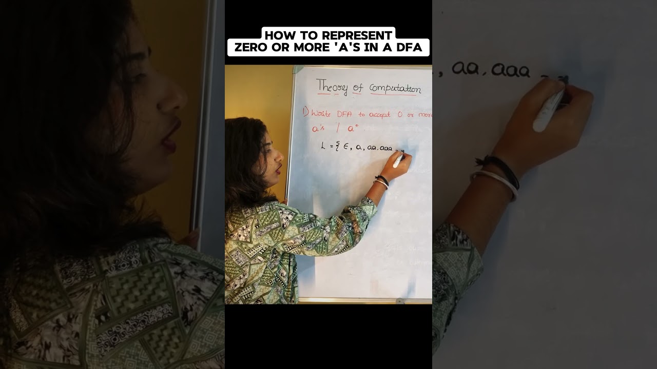 DFA Tutorial: Representing Zero or More A’s with Ease 🚀