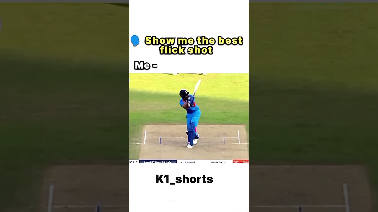 Epic Flick Shot! Watch the Master at Work 🏏