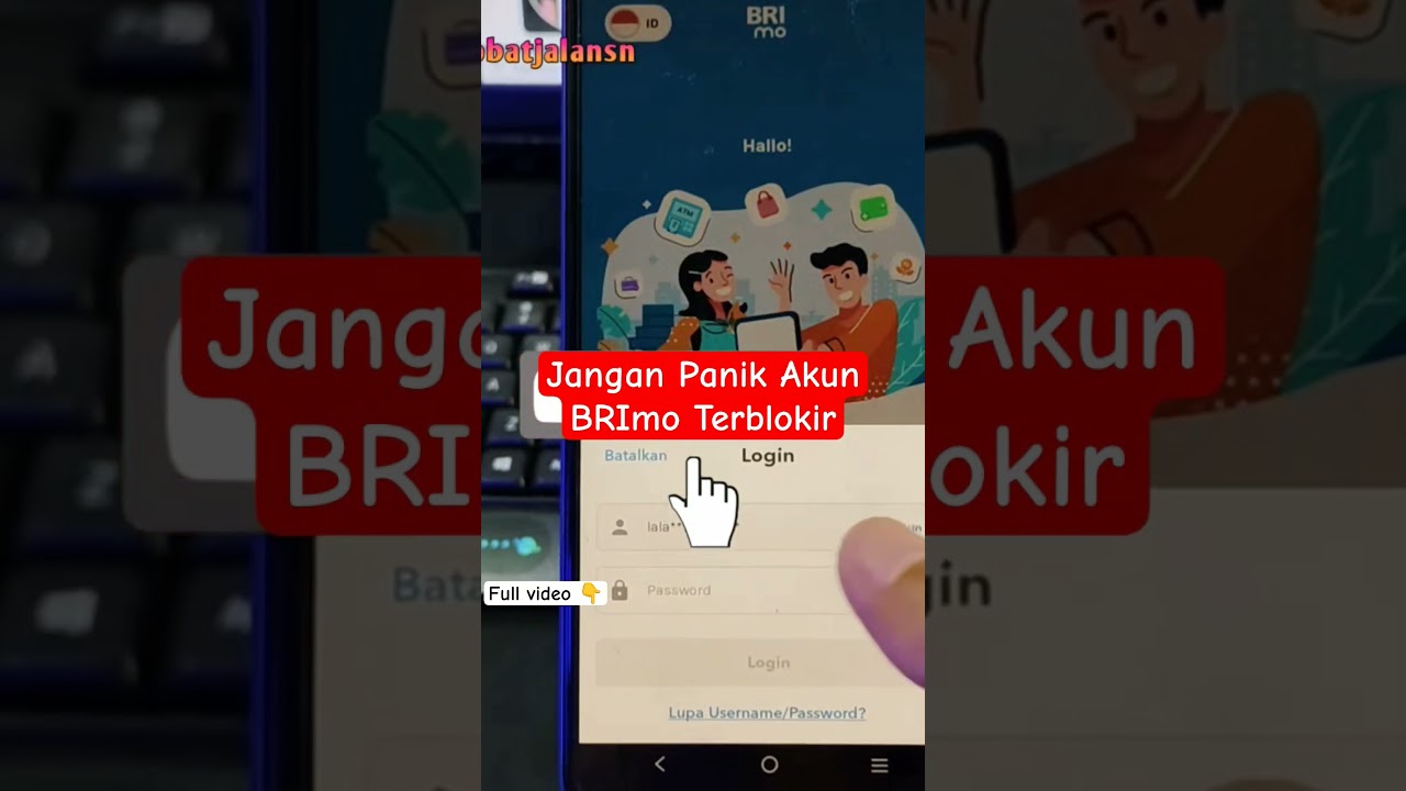 Akun BRImo terblokir bisa di atasi sendiri #shorts
