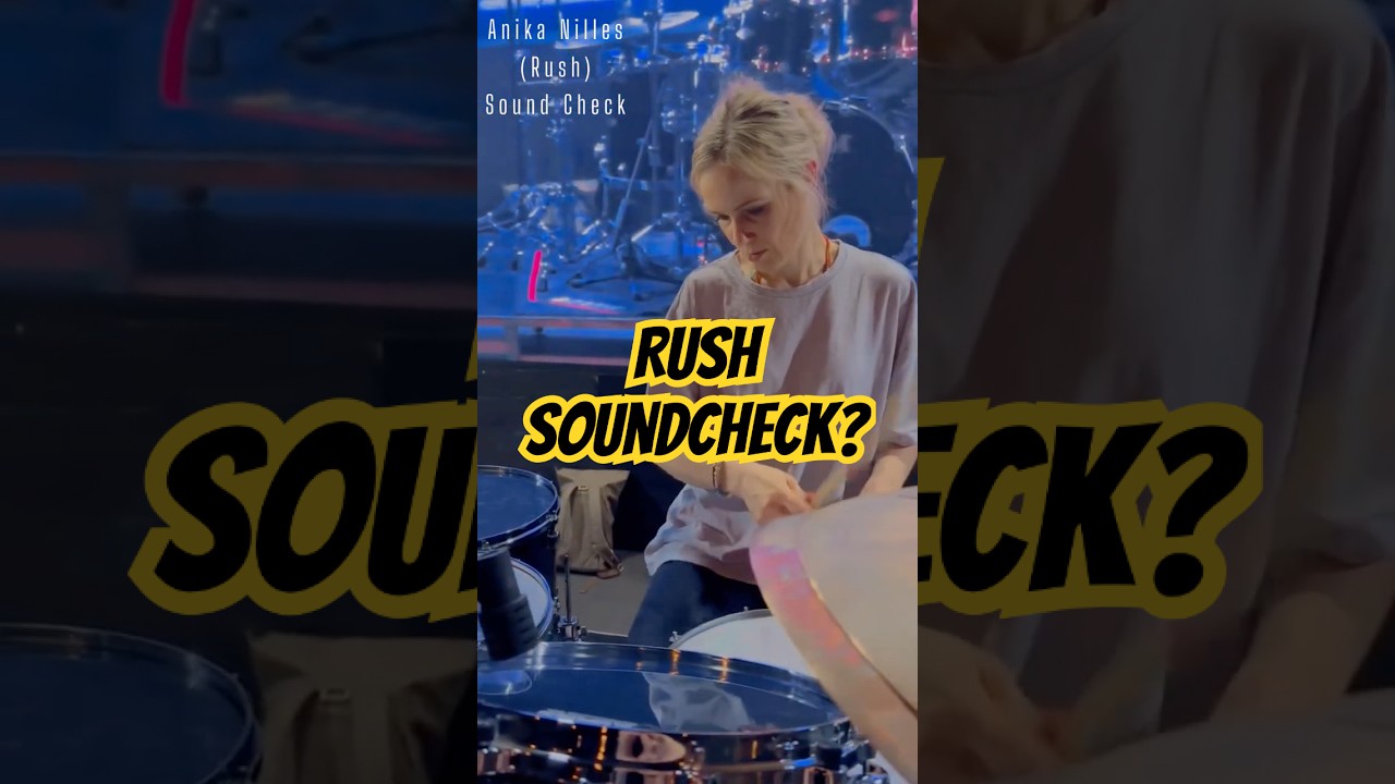 Anika Nilles' Deep Pocket Groove | RUSH Soundcheck 🎶