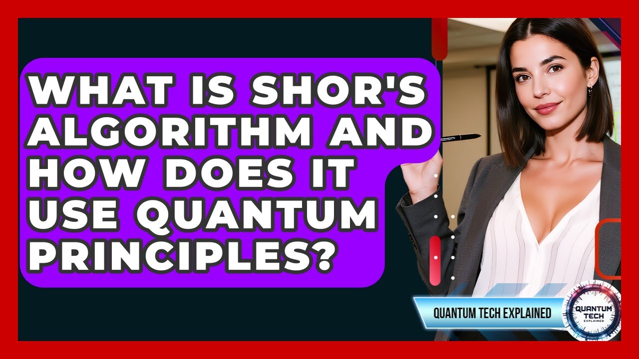 Shor's Algorithm & Quantum Computing 🔍