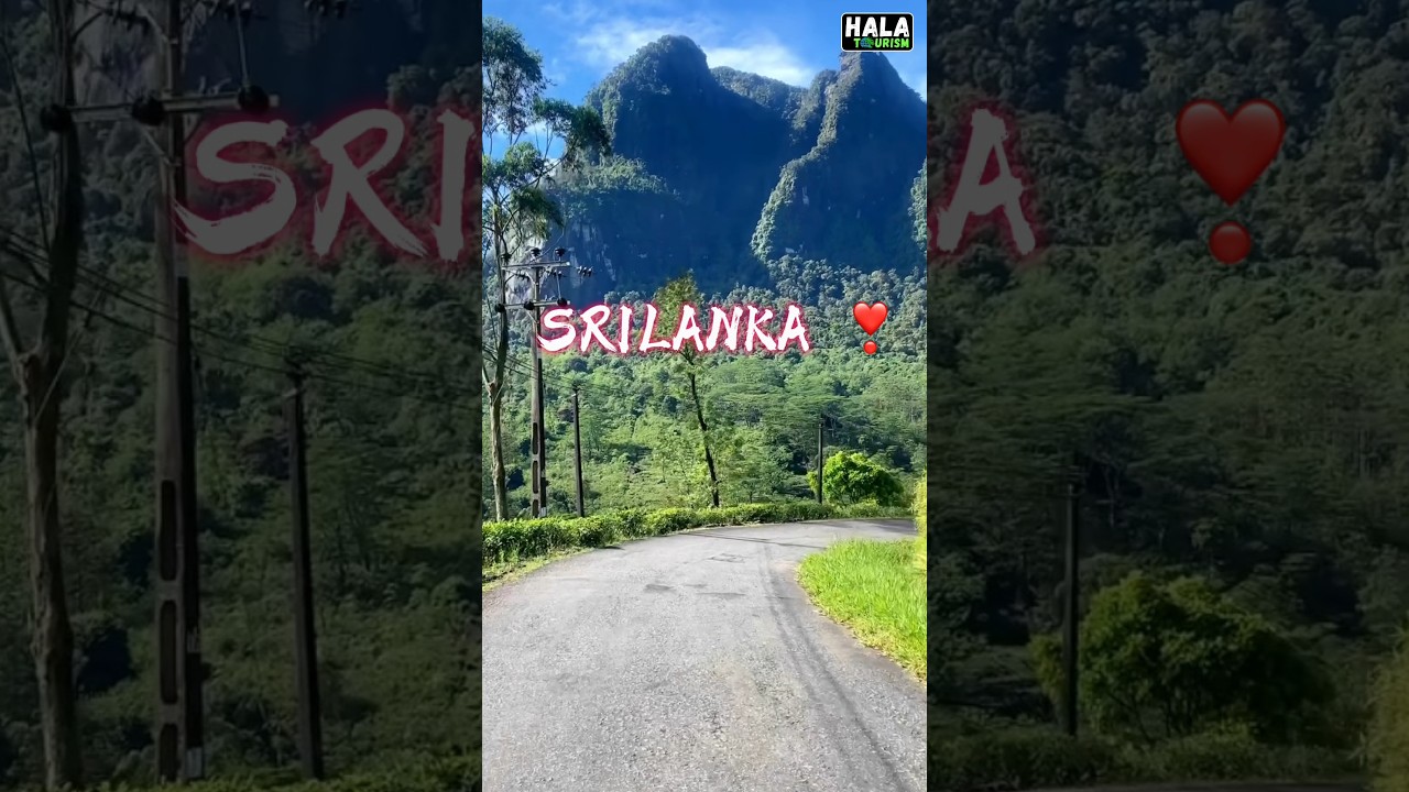 Top Visiting Places in Sri Lanka 📍 @halatourism #travel #srilanka  #tour #tamil