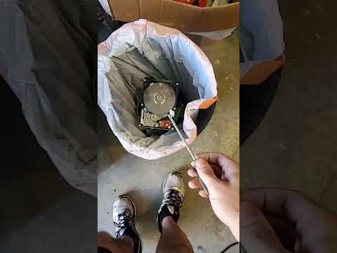 How to completely erase data on hard drive