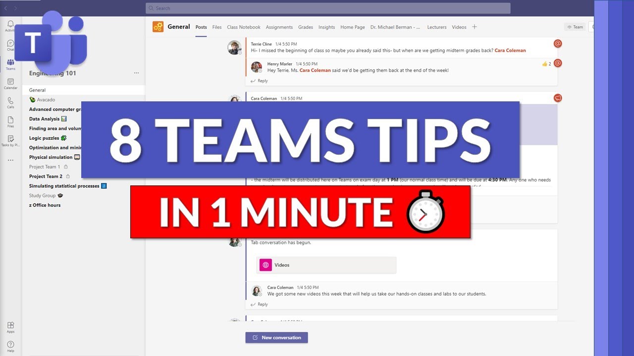 8 Quick Microsoft Teams Tips in 1 Minute β±οΈ