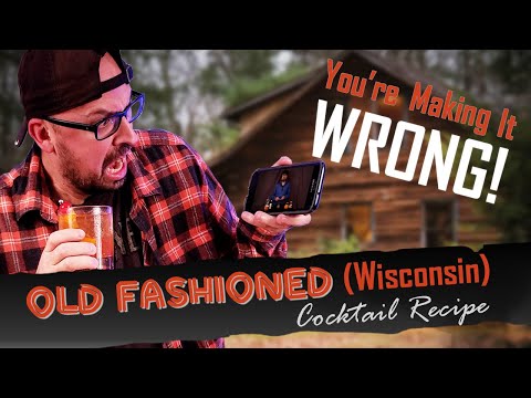 Wisconsin Old Fashioned Cocktail | How to Make
