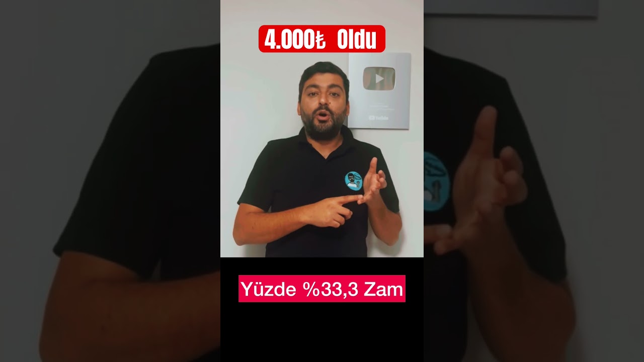 Zam Açıklandı #kykburs KYK BURSU 4.000₺ Oldu #zam
