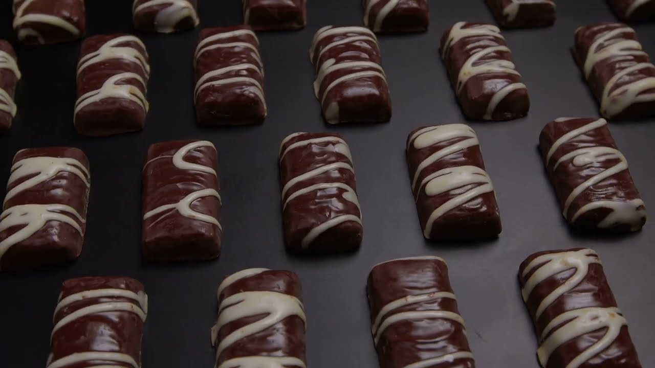 Chocollini — Хрустящее печенье с карамелью и шоколадом 🍪