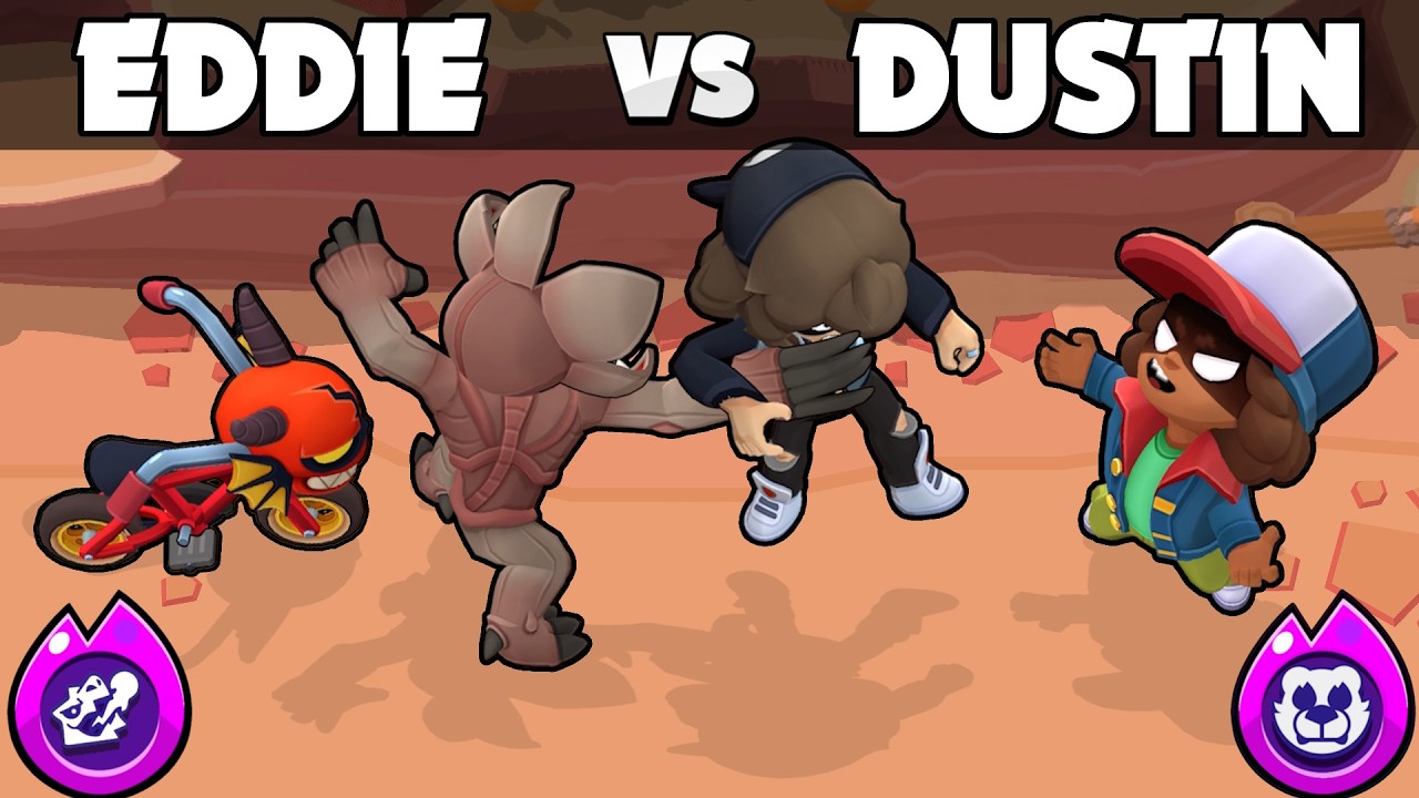 DRACO vs NITA in Brawl Stars x Stranger Things! 🔥