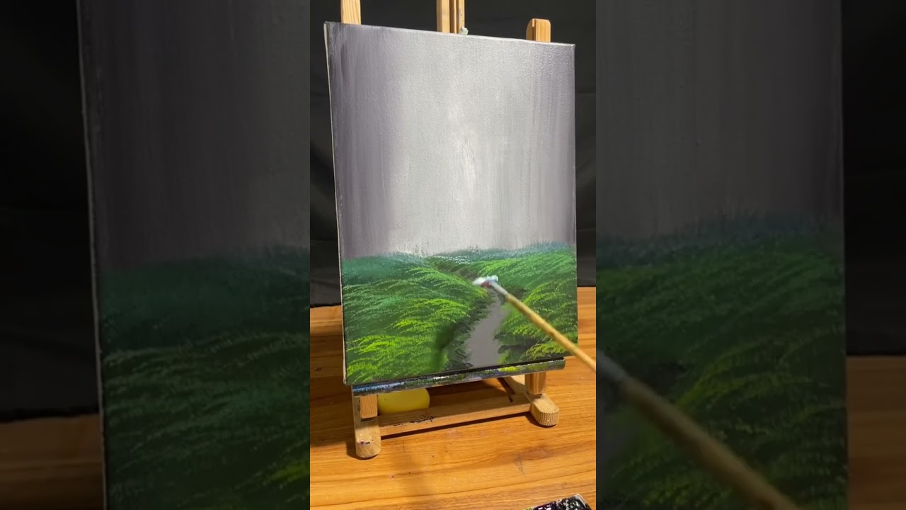 Guía para pintar un hermoso paisaje 🎨