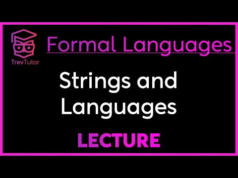 STRINGS and LANGUAGES - Theory of Computation