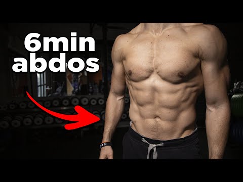 6MIN PERDRE LE BAS DU VENTRE ! (Abdos du bas sans matériel)