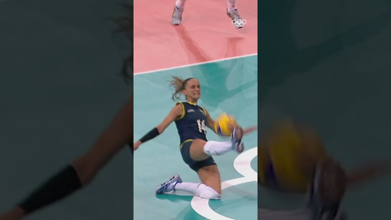 Incredible Volleyball Save! π² #Shorts
