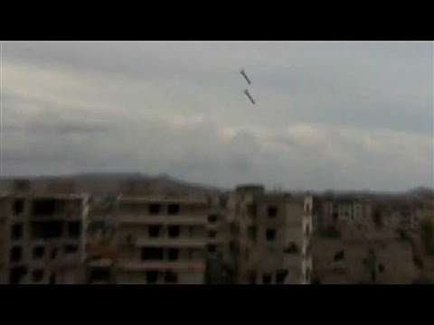 Syrian City of Daraya Bombing Footage π₯