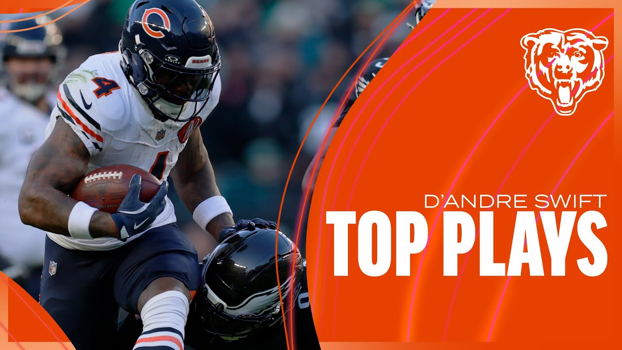 D'Andre Swift's Top Plays from 138-Yard Game vs. Eagles π