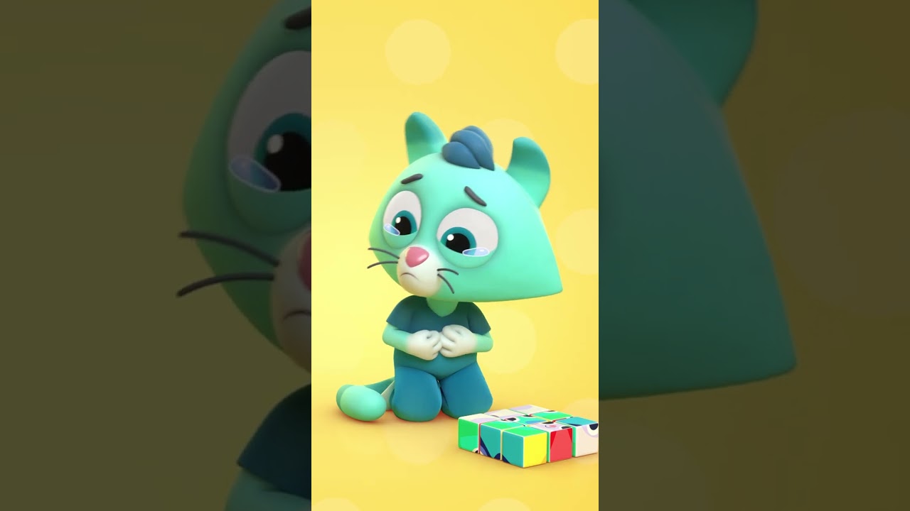 Цыпленок Пи случайно обидел Котенка Мур 😢 | Цветняшки — Серия 'Злое слово' для детей