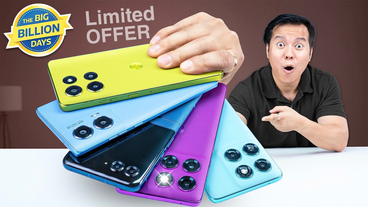 Flipkart Big Billion Days: Best Moto Phone Deals! 📱