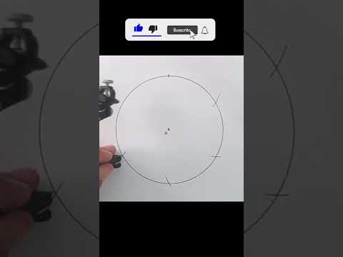 TRIÁNGULO equilátero inscrito en una circunferencia