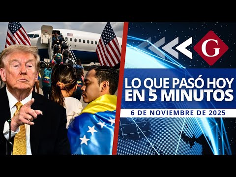 🔵 Noticias 6 de noviembre: 250 MIL VENEZOLANOS DEBERÁN ABANDONAR EE.UU. ESTE VIERNES | Noticiero