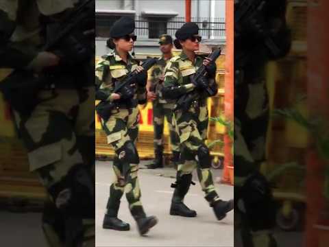 Female BGB 🇧🇩 VS Female BSF 🇮🇳 top parade #bgb_bangladesh #bsf_india #femalesoldiers #indiaarmy
