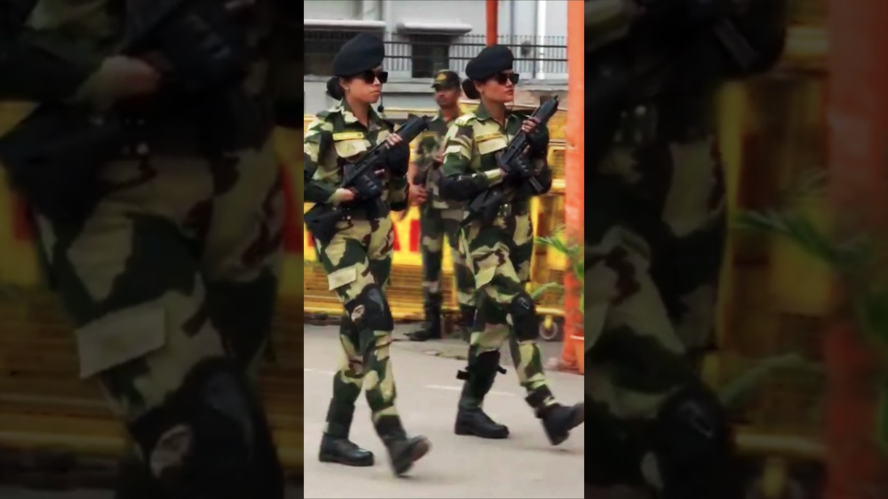 Female BGB 🇧🇩 vs BSF 🇮🇳 Parade Showdown