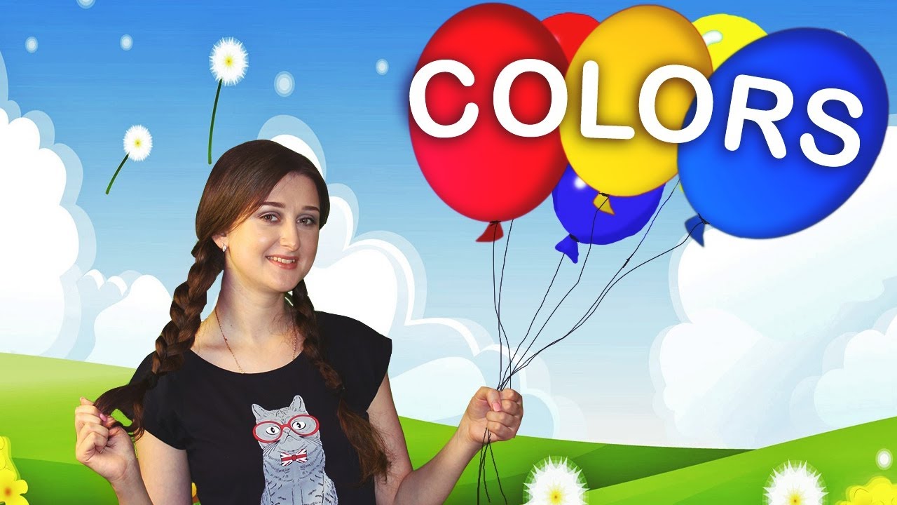 Урок английского языка: Цвета — Красный, Желтый, Синий