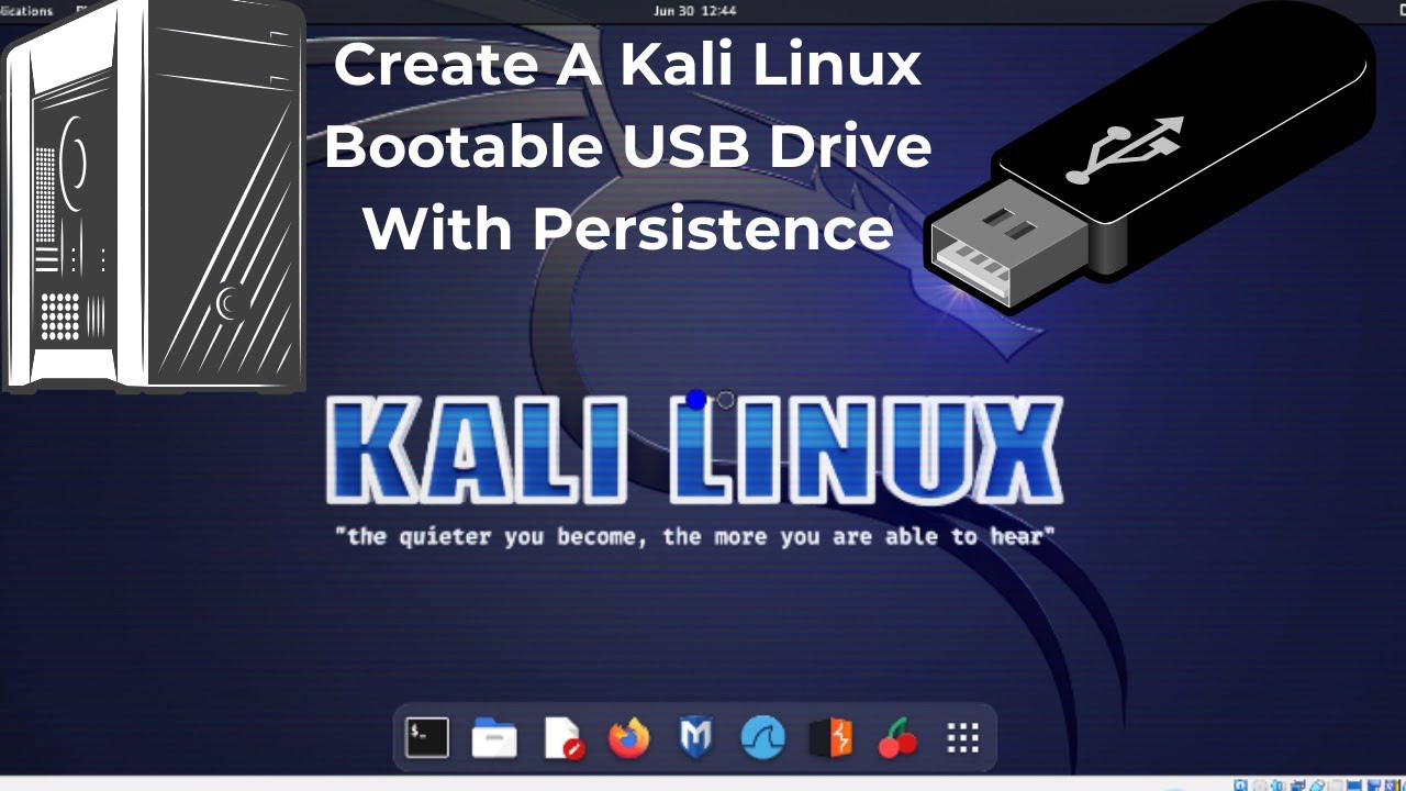 Create a Persistent Kali Linux Bootable USB Drive Easily π