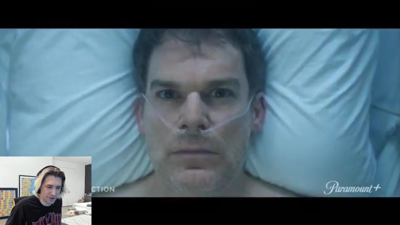 xQc Reacts to Dexter: Resurrection | Official Trailer