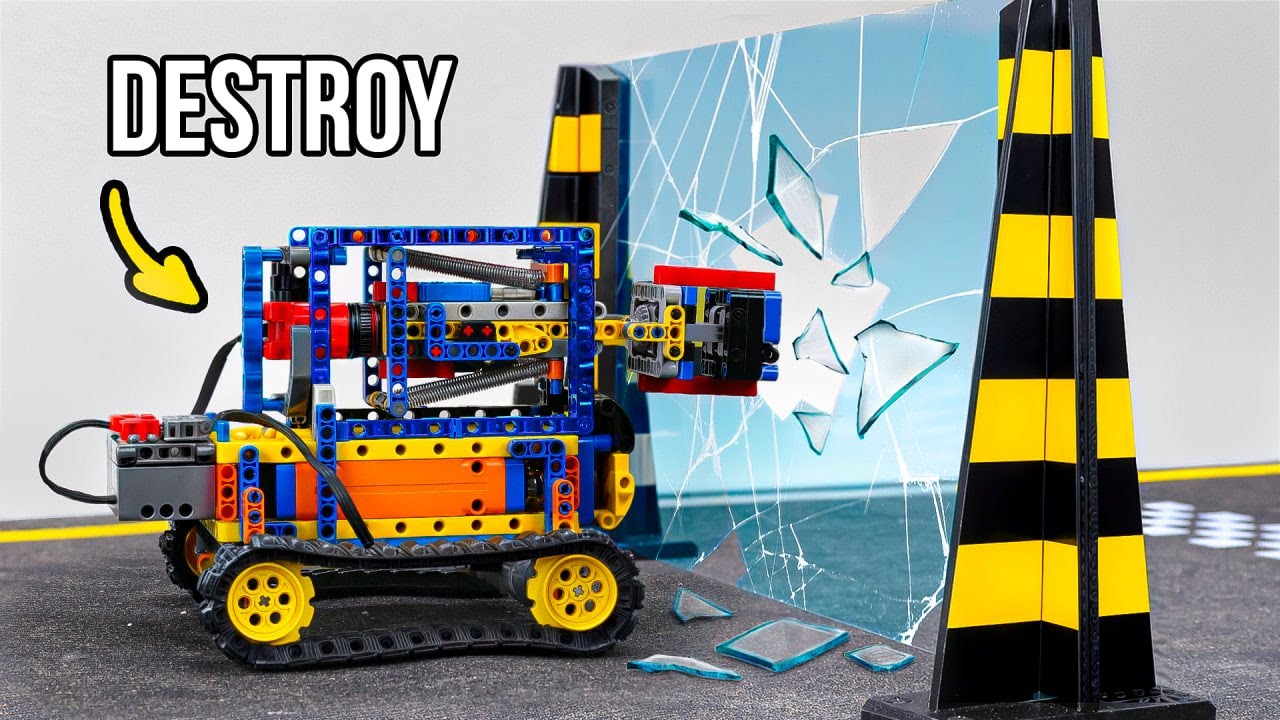 Lego Engineering: Breaking Walls! 🧱