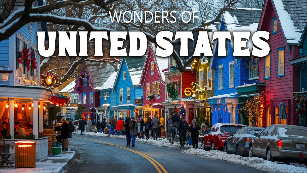 USA's Wonders | Top Amazing Places in 4K 🌟