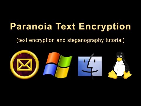Message Encryption and Steganography on PC (Windows, Mac OS X, Linux, ...)