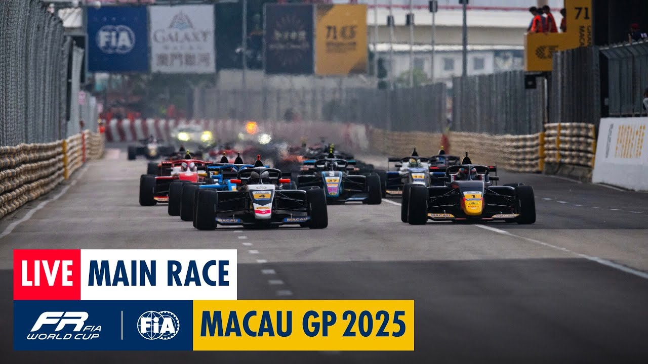 LIVE | FIA FR World Cup Main Race at Macau GP 2025 🏁