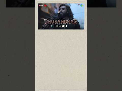 Dhurandhar - Title Track Lyrics |#Dhurandhar #ranveersingh #hanumankind #jogi