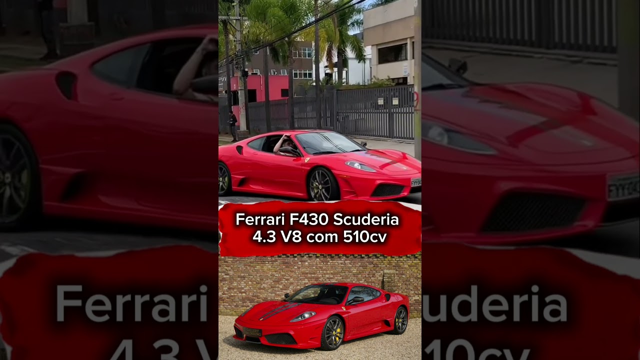 Ferrari F430 Scuderia! #ferrari #f430 #scuderia #v8 #car #carros#automobile #short #shorts #youtube