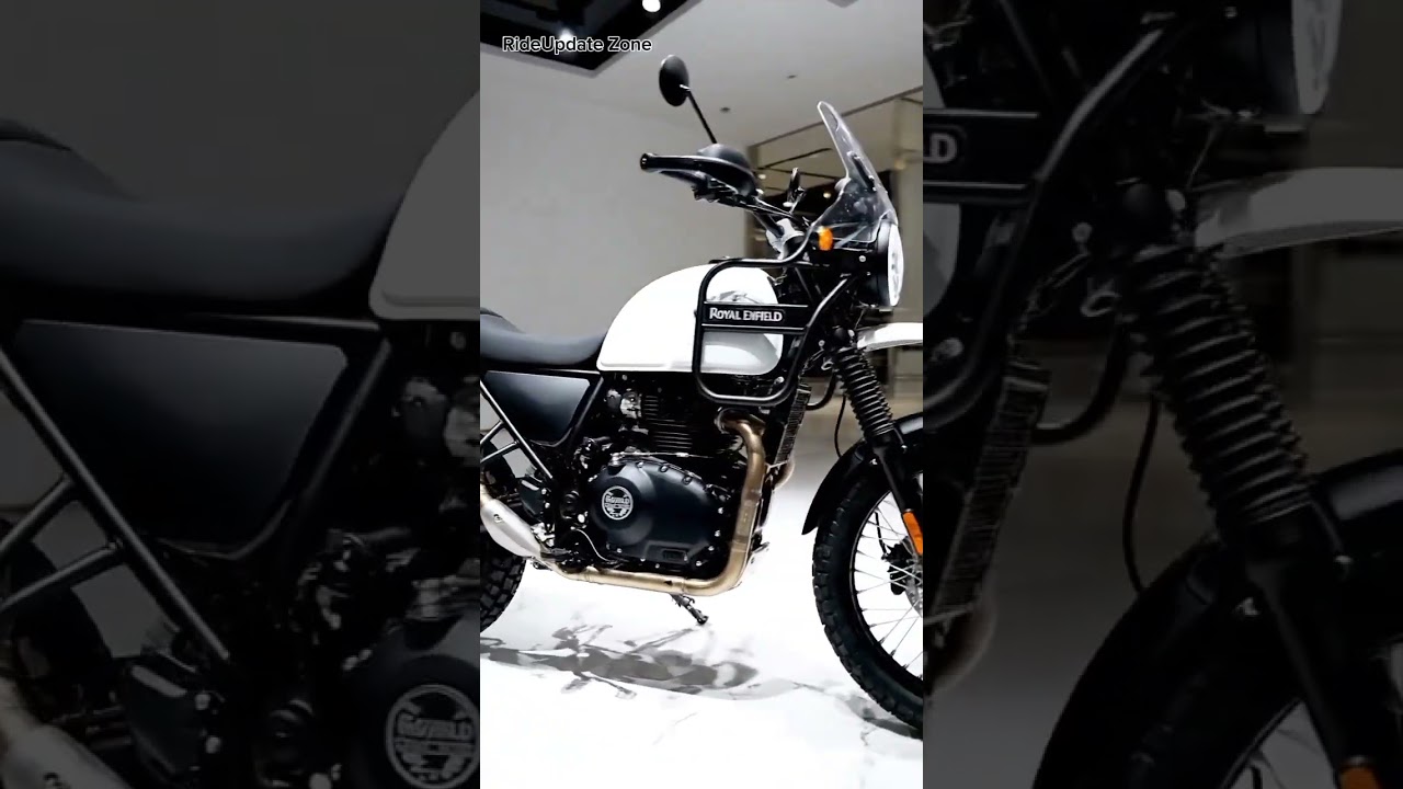 2026 Royal Enfield Himalayan 450 in White 🏍️