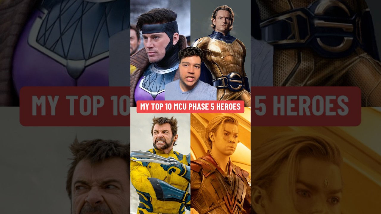 Top 10 MCU Phase 5 Heroes ⭐