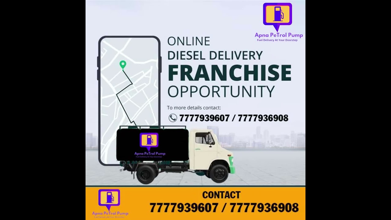 Start Your Fuel Delivery & Petrol Pump Franchise π