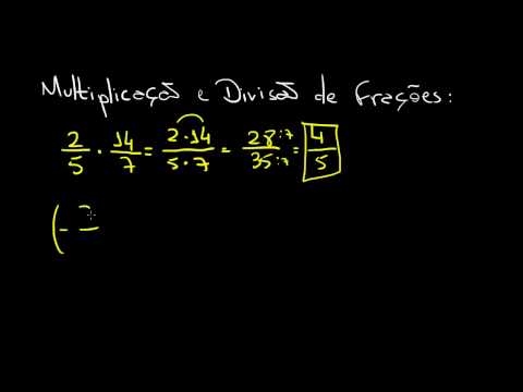 Multiplicação e Divisão de Frações | Matemática Rio