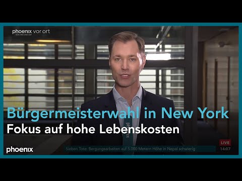 Julius van de Laar zur Bürgermeisterwahl in New York am 04.11.25