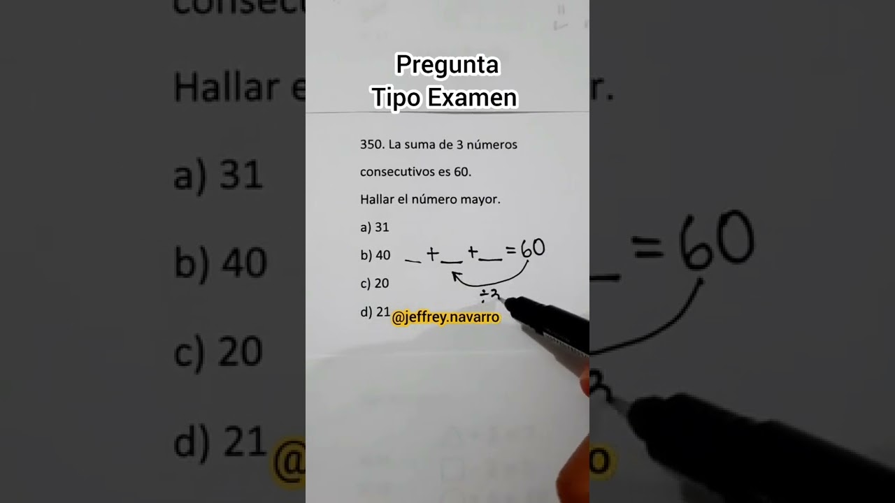 Preguntas de examen para practicar