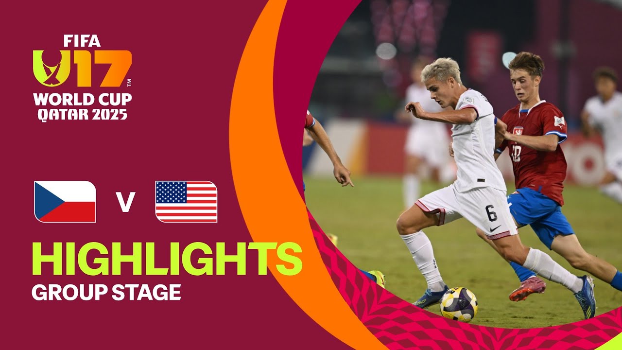 Czechia vs USA Highlights | FIFA U-17 World Cup Qatar 2025
