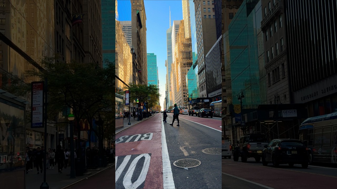 Walking in New York City Manhattan 4K