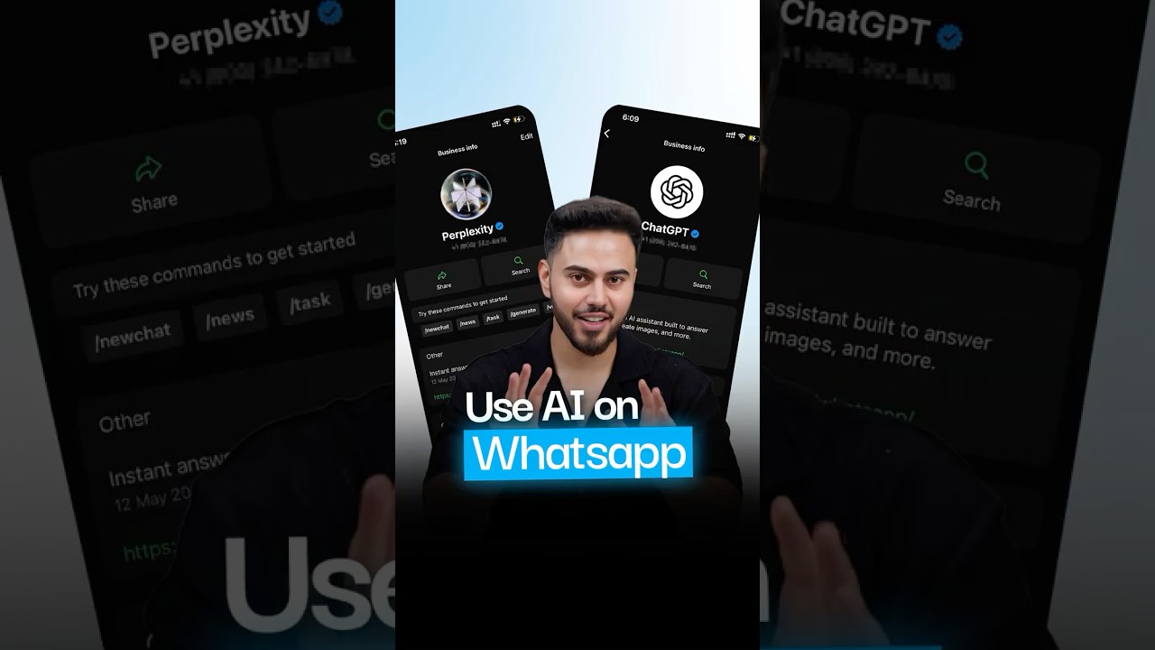 Chat with ChatGPT & Perplexity on WhatsApp 📱
