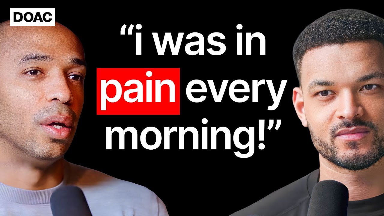 Thierry Henry Opens Up About His Battle with Depression and Trauma 😢