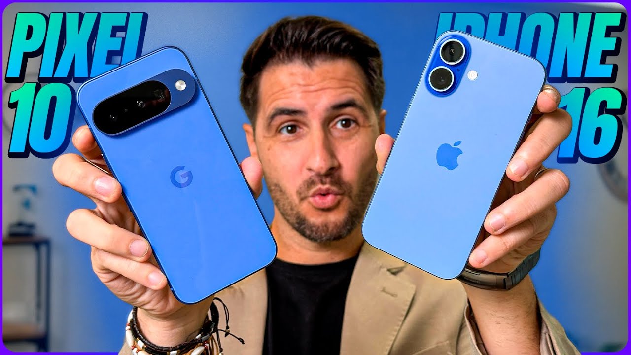 Pixel 10 vs iPhone 16: ¿Cuál es mejor? 🔍