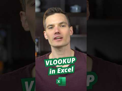 VLOOKUP in Excel in Under 60 Seconds!