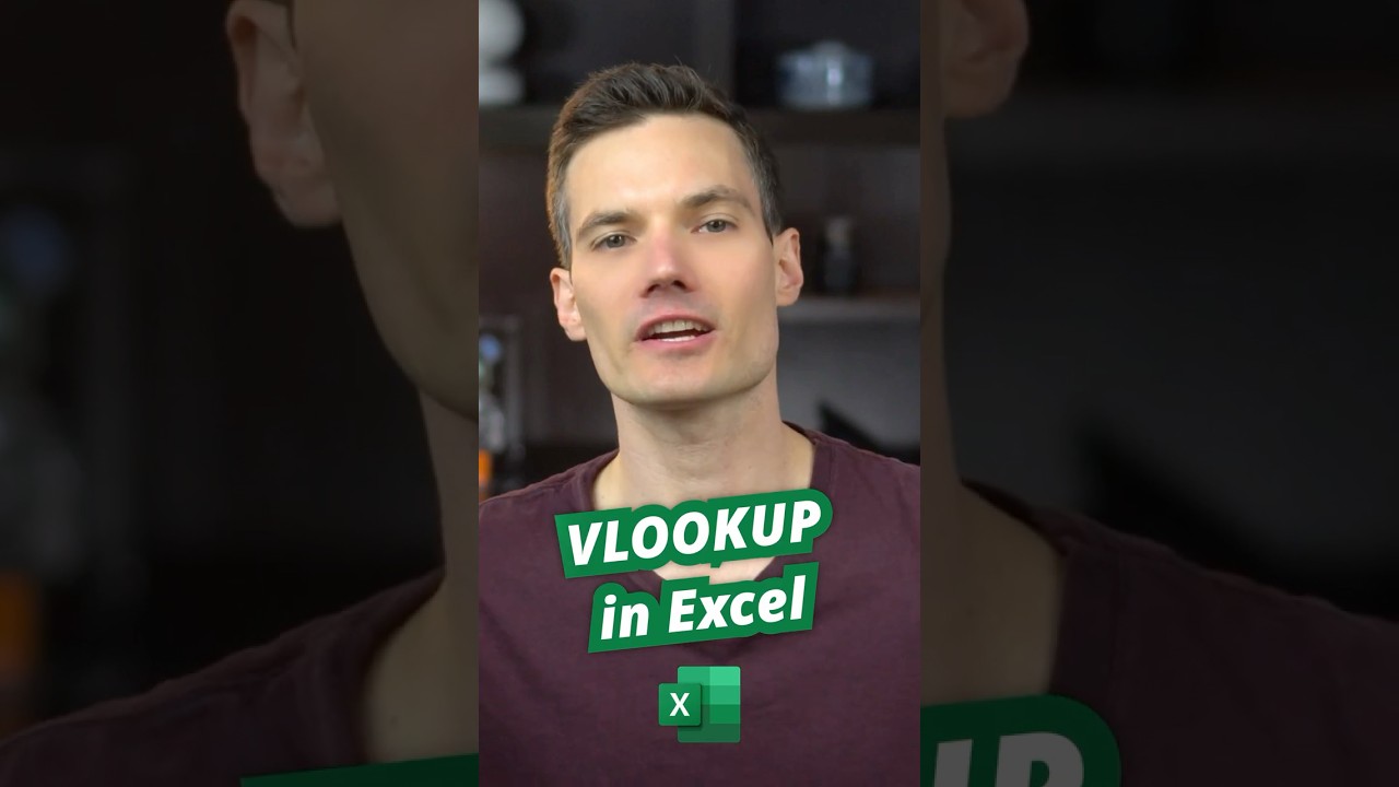 Master VLOOKUP in Excel in Just 60 Seconds! π