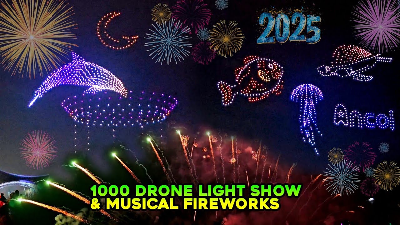 Kemeriahan Tahun Baru 2025 di Ancol & Bundaran HI 🎆